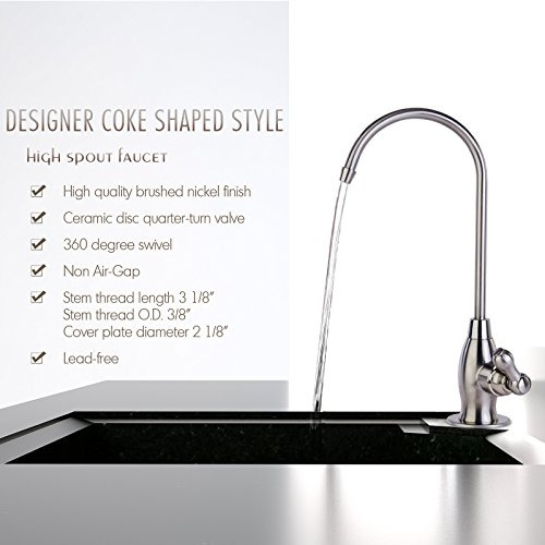 Grifo Smosis Inversa Ispring Gk1-chr, Alto, Cocina, Agua Pot