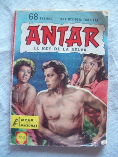 Fotonovela Bizarra. Antar . El Rey De La Selva . Nº 4.  1961