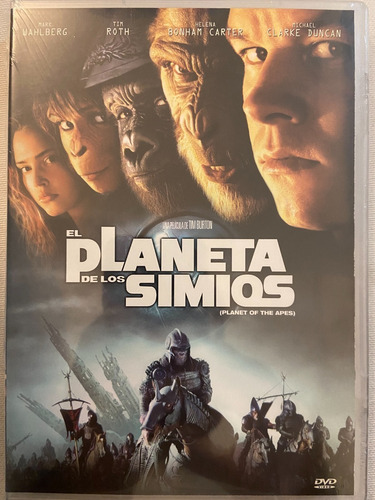 Dvd El Planeta De Los Simios (2001) De Tim Burton