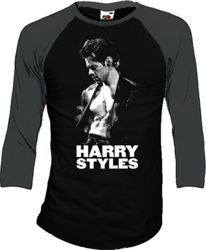 Harry Styles Playeras Manga 3/4 Para Hombre Y Mujer C3