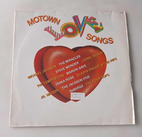 Lp Motown Love Songs