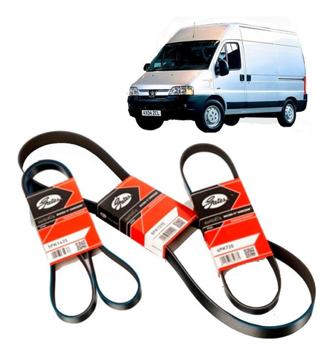 Correa Pk Para Peugeot Boxer 2.5 12v 1995/99