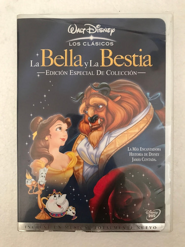 Dvd Original La Bella Y La Bestia Walt Disney Los Clasicos (Usado)
