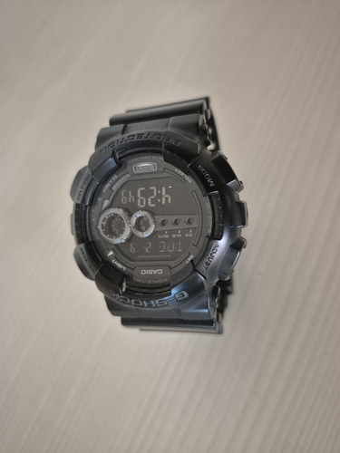 Reloj Casio Gshock Gd100 Negro Negro Negro (Usado)