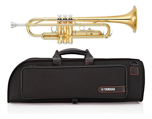 Trompete Yamaha Ytr 2330 Laqueado Dourado Sib C/ Case + Nfe