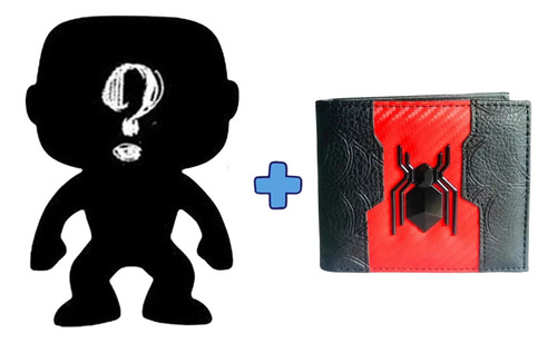 Funko Pop Spider Man Sorpresa + Cartera Hombre Araña Marvel