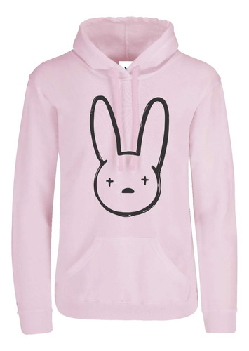 Sudadera Bad Bunny Conejo Logo Hombre Mujer