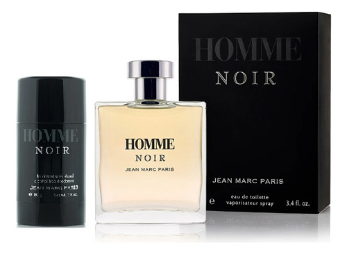 Paquete Homme Noir Edt 100ml Y Deo Stick (100% Original)