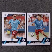 Comprar Barajitas Topps Fútbol Lote Manchester City Trading Cards #1