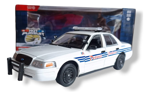 Auto Policía A Escala 1:24, Ford Crown Victoria 2008, 1:24.