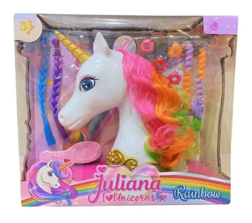 Set De Belleza Peluqueria Juliana I Love Unicorns Peinados