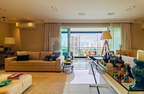 Imagem 2 de 15 de Excelente Apartamento Com 350m² Útil, 4 Suítes E 3 Vagas, No Condomínio Chácara Santa Helena. - Em51152
