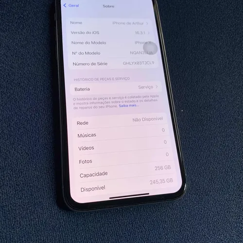 Apple Iphone X 256gb Excelente Estado Com Garantia Branco
