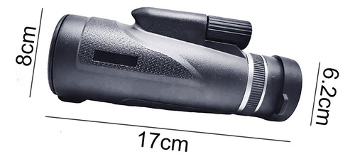Telescopio Monocular De 12x50 Portátiles Hd Para Celular