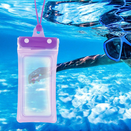 4 Funda Impermeable Para Teléfono, Funda Para Púrpura