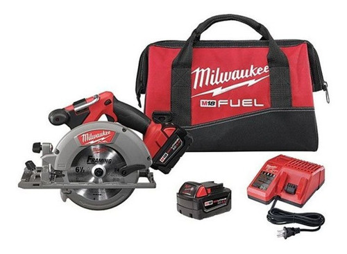 Sierra Circular Milwaukee 2731-22 18 V M18 1 Bateria  4.0 Ah