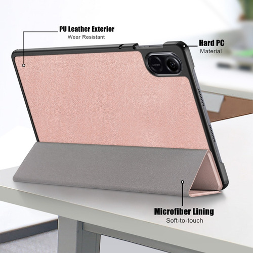 Funda De Tableta En Oro Rosa Para Honor Pad X9