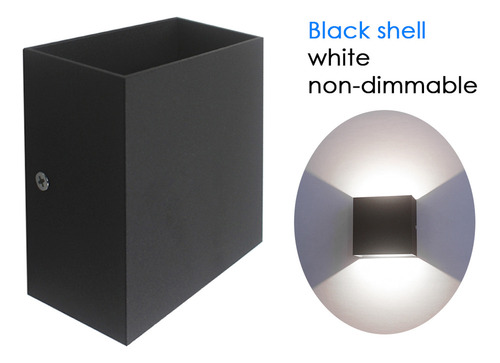 Arandela De Parede Led 6w Modern Cube Lâmpada Para Corredor