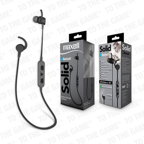 Auricular In Ear Bluetooth Original Maxell Solid Eb-bt100
