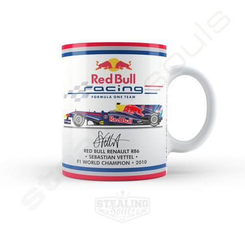Taza | Vettel | Red Bull Rb6 | F1 World Champion 2010