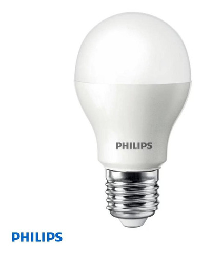 Philips Lâmpada Led Bulbo 4.5w=32w 480lm 6500k Bivolt Cor da luz Branco-frio 110V/220V