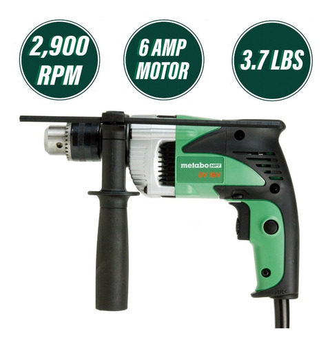 Taladro Martillo 5/8  720w 6amp Metabo Hpt