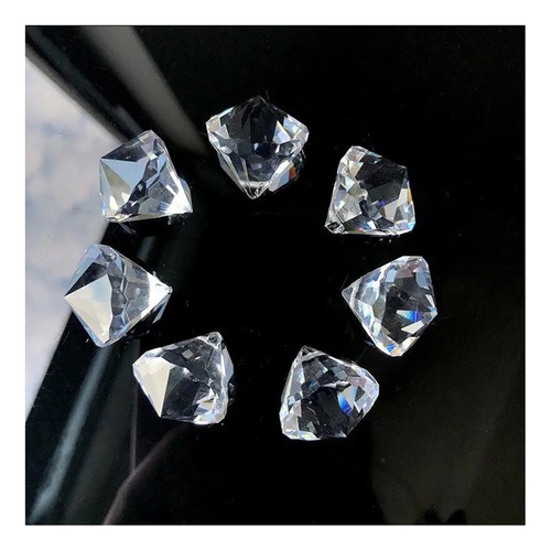 Suncatchers 10pcs 20mm Colgante Cristal Diamante Mano