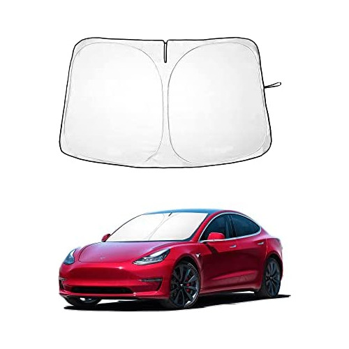 Parasol Parabrisas Delantero Diseñado Tesla Model 3 Mo...