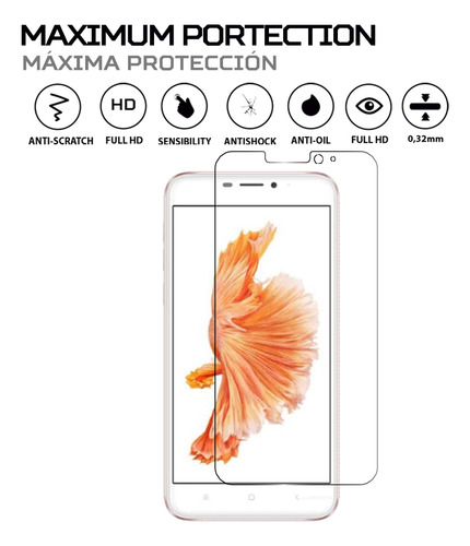 Protector Pantalla Antishock Para Oukitel U20 Plus