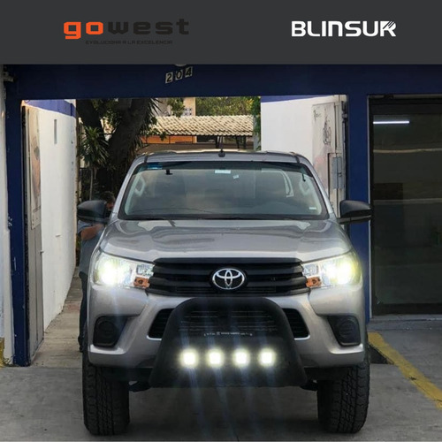Tumba Burros Ultra Bar Toyota Hilux 2005-2015 4 Faros