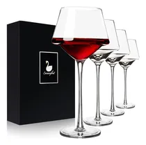 Comprar Juego De 4 Copas De Vino Tinto Swanfort, Copas De Vino De C