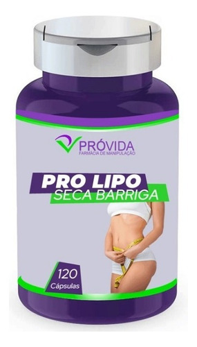 Pro Lipo Potente Redutor De Medida - 120 Caps