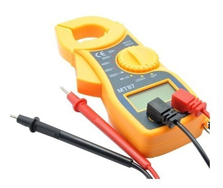 Pinza Multímetro Amperimetro Tester Digital Voltaje