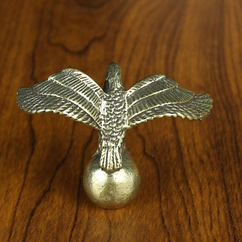 Escultura De Águila En Bronce, Adorno Elegante Para Hogar