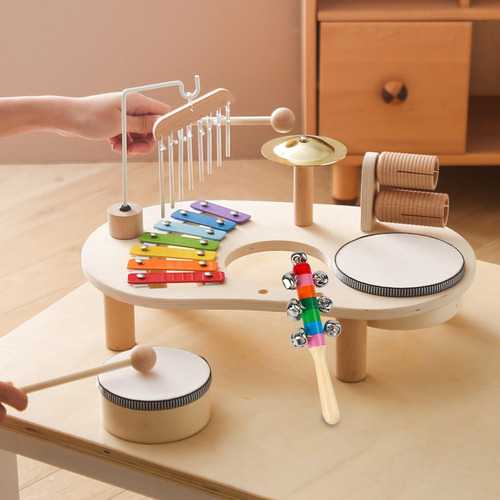 Para Z0hz Juego De Batería De Xilófono, Juguete Educativo