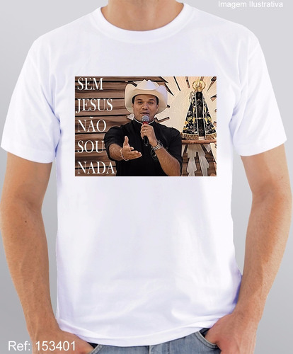 Camiseta Personalizada Padre Alessandro Campos Religiosa