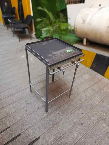 Plancha De Pedestal A Gas 50x50 Cachapa Arepa Parrilla Etc