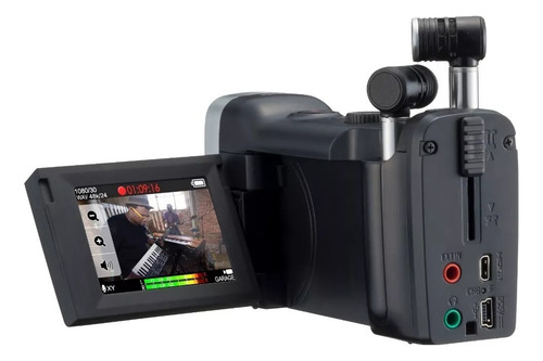 Zoom Q4n Grabador De Video Full Hd Audio Calidad Profesional Negro