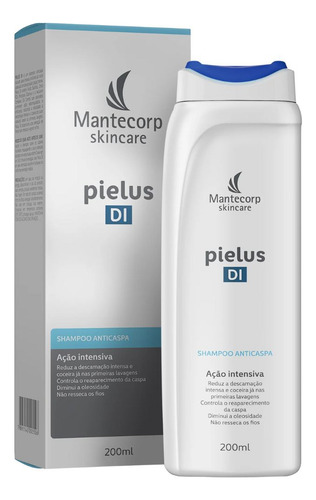 01 Unidade Shampoo Anticaspa Pielus Di Com 200ml