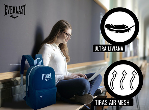 Imagen 5 de 10 de Mochila Everlast Militar Liviana Deporte Diseño Nuevo Tsr!!!