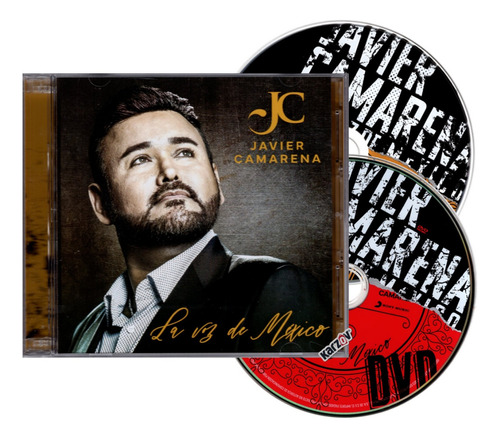 Javier Camarena La Voz De Mexico Disco Cd + Dvd