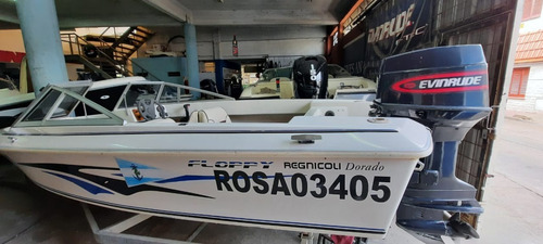 Imagen 3 de 8 de Lancha Regnicoli Dorado 435 Evinrude 65 2t Mod 98