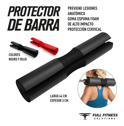Imagen 2 de 9 de Protector Cervical Para Barra Hip Thrust Full Fitness