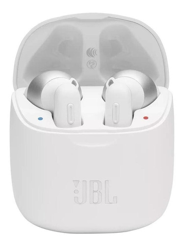 Imagen 1 de 5 de Audífonos in-ear inalámbricos JBL Tune 220TWS blanco