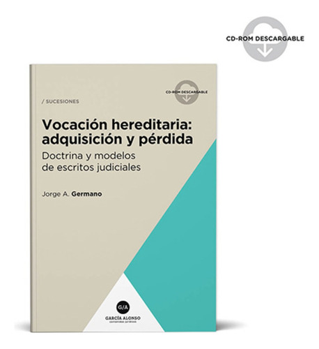 Vocacion Hereditaria: Adquisicion Y Perdida - Germano, Jorge