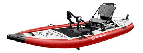 Kayak Inflable Para Pesca Con Pedal, Asiento En La Parte Sup