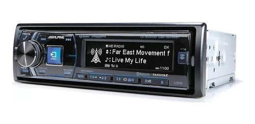 Imagen 2 de 4 de Autoestéreo para auto Alpine CDE-HD149BT con USB y bluetooth