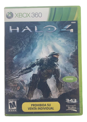 Halo 4 Xbox 360 Fisico Original Medio Uso  (Reacondicionado)