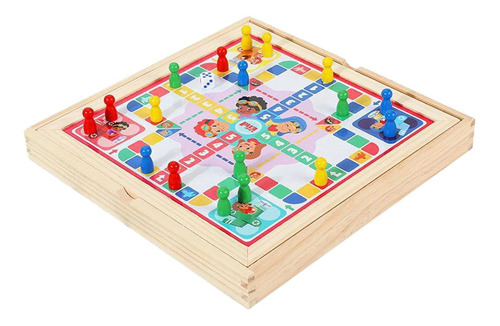 Juego De Madera A Juego Bloques Juguete Juego De Mesa