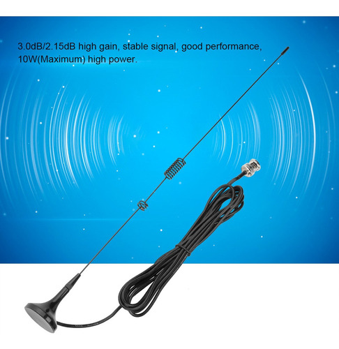 Bnc - Antena De Doble Banda Uhf/vhf Para Icom/yaesu/kenwood/
